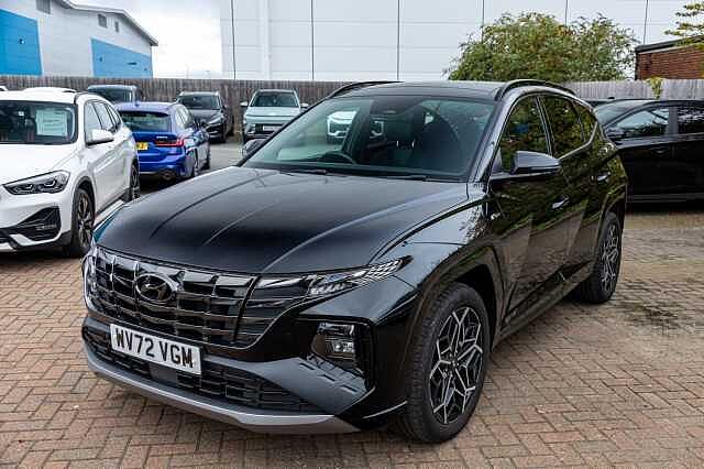 Hyundai TUCSON 1.6 TGDi Hybrid 230 N Line S 5dr 2WD Auto Phantom Black