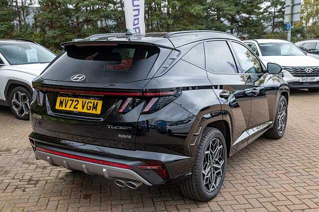 Hyundai TUCSON 1.6 TGDi Hybrid 230 N Line S 5dr 2WD Auto Phantom Black
