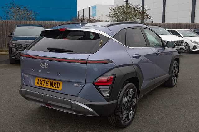 Hyundai KONA 1.6 Hybrid 129 Ultimate 5dr DCT Meta BLUE