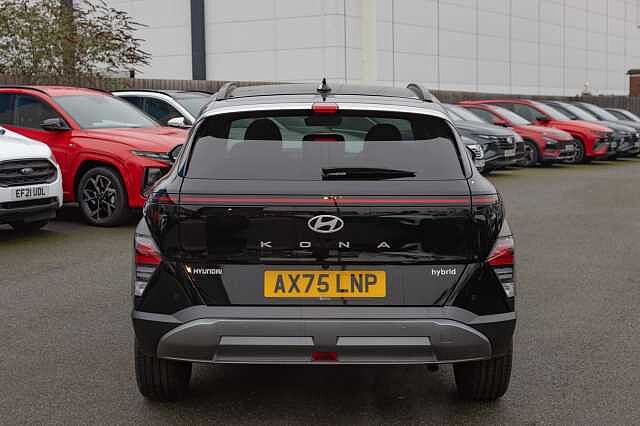 Hyundai KONA 1.6 Hybrid 129 Ultimate 5dr DCT Abyss Black