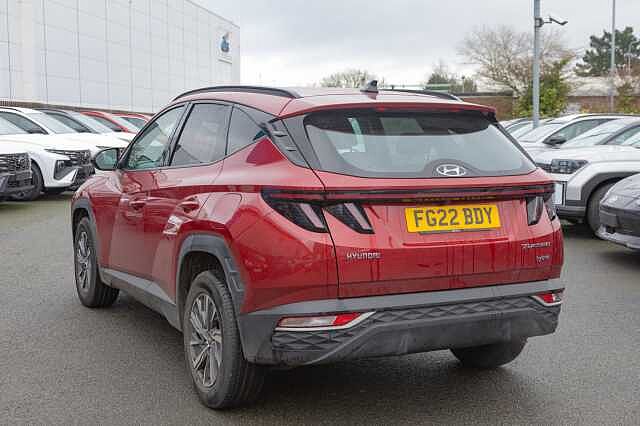 Hyundai TUCSON 1.6 TGDi Hybrid 230 SE Connect 5dr 2WD Auto Sunset Red
