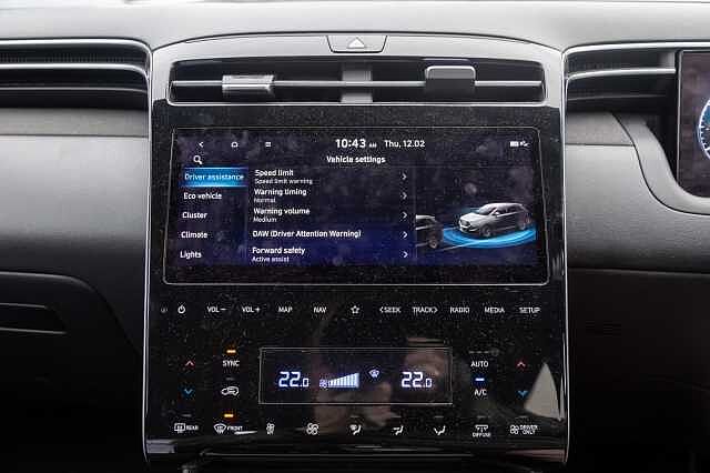 Hyundai TUCSON 1.6 TGDi Hybrid 230 SE Connect 5dr 2WD Auto Sunset Red