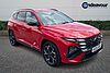 Hyundai TUCSON 1.6T Hybrid N Line 5dr Auto Red