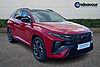 Hyundai TUCSON 1.6T 150 N Line S 5dr DCT Engine Red